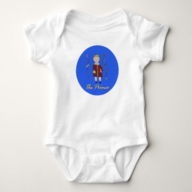 Der Prinz Baby Strampler (Vorderseite)