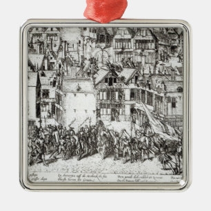 Der Prinz der Orange Silbernes Ornament