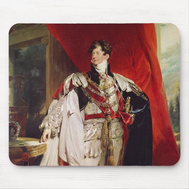 Der Prinz Regent, neuerer George IV Mousepad (Vorne)