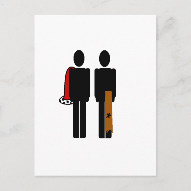 Der Prinz und der Pauper Postkarte (Vorderseite)