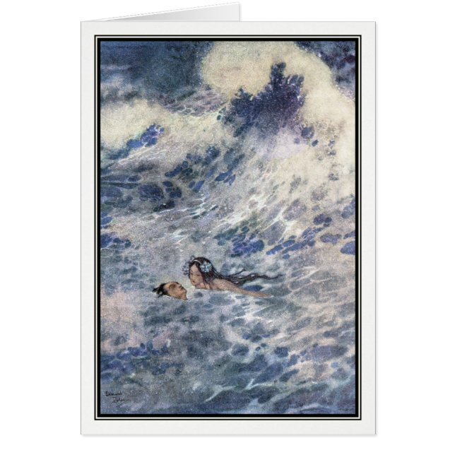 Der Prinz und die Meerjungfrau durch Edmund Dulac (Vorne)