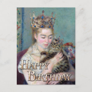 Der Prinz und ich Alles Gute zum Geburtstag Postkarte