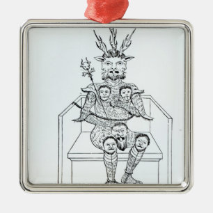 Der Prinz von Dunkelheit Silbernes Ornament