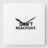 Der private Zeitmesser | Don't Reach Out Wand