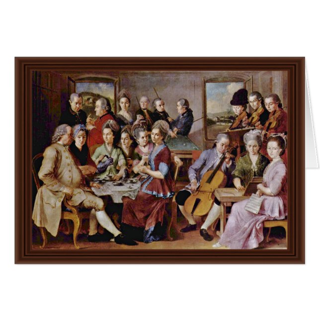 Der Procuress, durch Johannes Vermeer (Vorderseite (Horizontal))