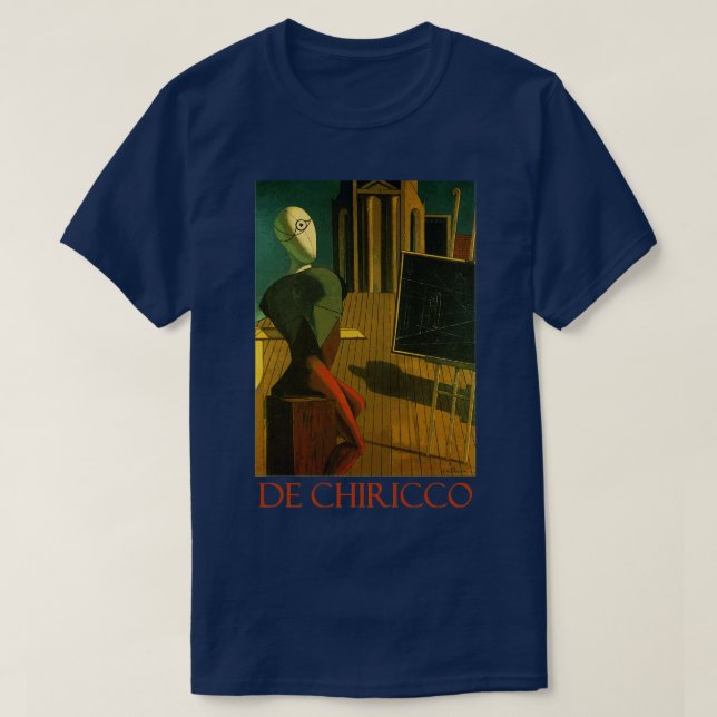 Der Prophet 1915 von Giorgio de Chirico T-Shirt (Design vorne)