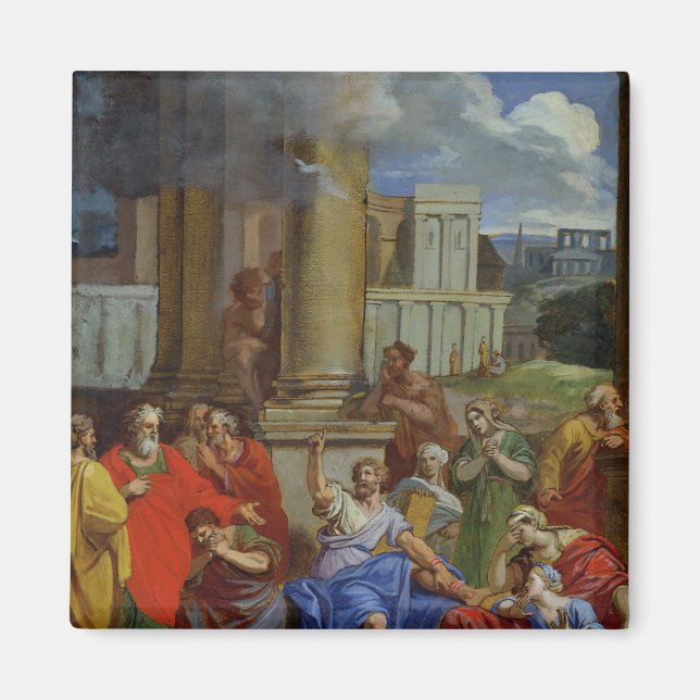 Der Prophet Agabus prognostiziert Magnet (Vorne)