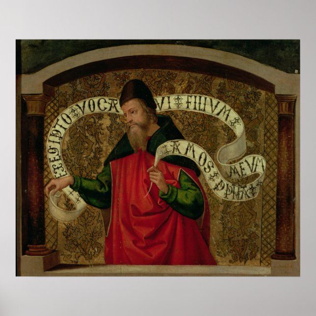 Der Prophet Amos, 1535 Poster (Vorne)