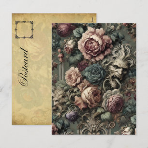 Der Prophet des Myrrh-Mannes - gotisches Viktorian Feiertagspostkarte