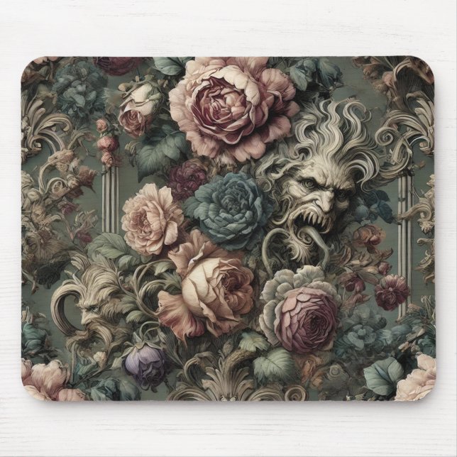 Der Prophet des Myrrh-Mannes - gotisches Viktorian Mousepad (Vorne)