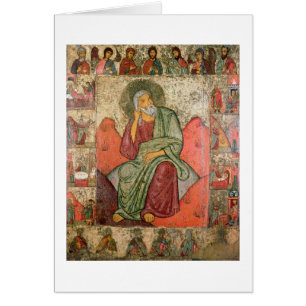 Der Prophet Elija, Pskov-Schule (Platte)