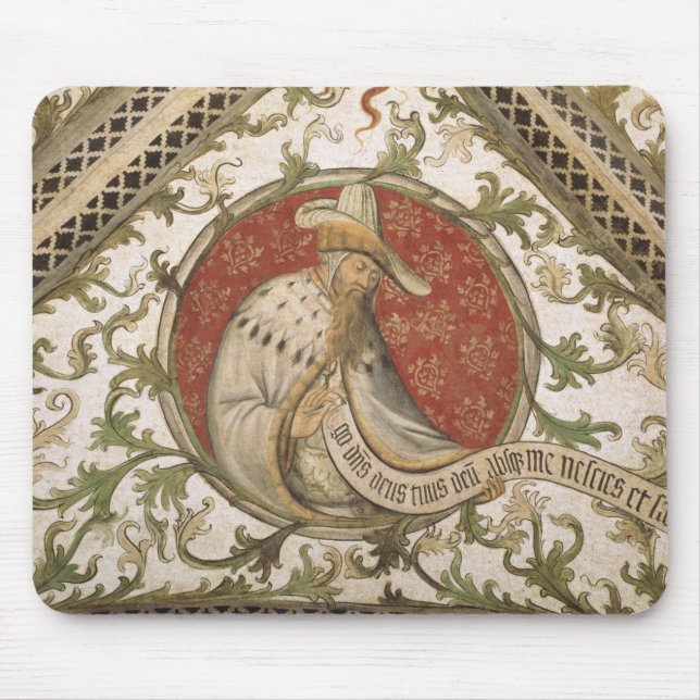 Der Prophet Hosea, vom Loggia d'Annunciazione Mousepad (Vorne)