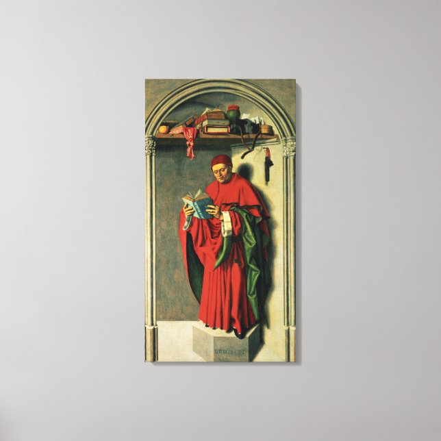 Der Prophet Jeremiah, 1443-45 Leinwanddruck (Vorderseite)