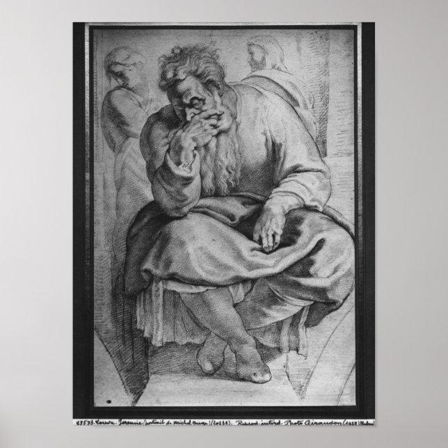 Der Prophet Jeremiah Poster (Vorne)
