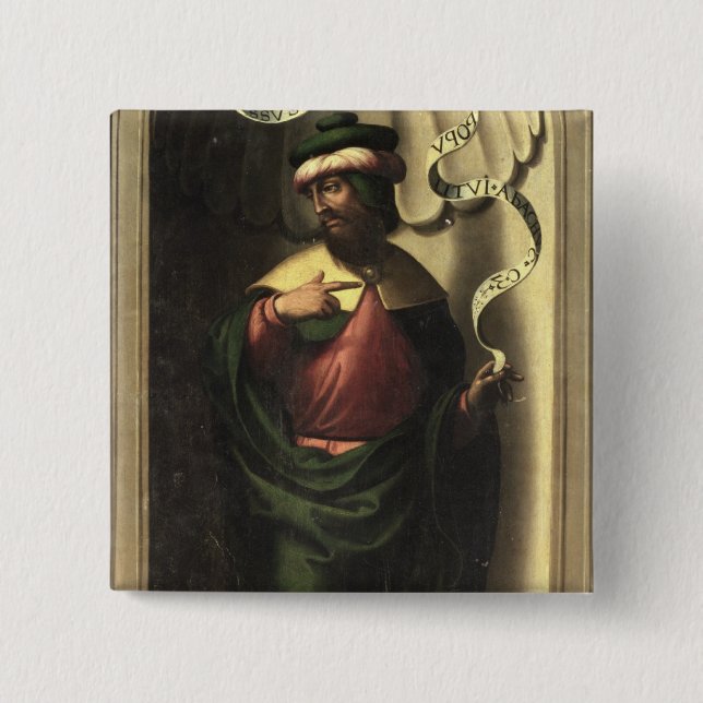 Der Prophet Jeremias Button (Vorderseite)