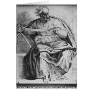 Der Prophet Joel, nach Michangelo Buonarroti