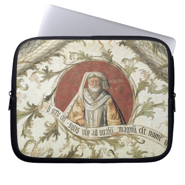 Der Prophet Malachi, vom Loggia d'Annunciazio Laptopschutzhülle (Vorderseite)