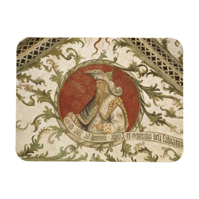 Der Prophet Micha von der Loggia d'Annunciazione Magnet (Horizontal)