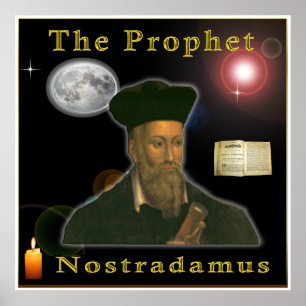 Der Prophet Nostradamus Poster