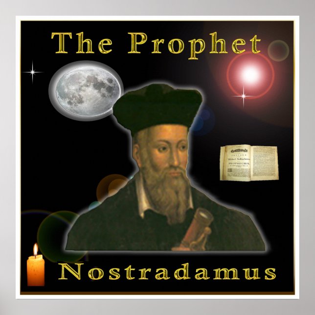 Der Prophet Nostradamus Poster (Vorne)