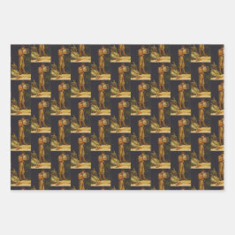 Der Prospektor, der für Gold Julian Ashton plant Geschenkpapier Set