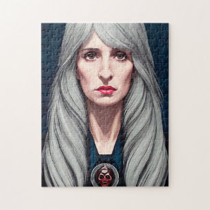 Der Protector Elder Hexe Fantasy Art Malerei Puzzle