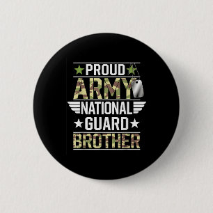 Der Proud Army National Guard Brother Veterans Day Button