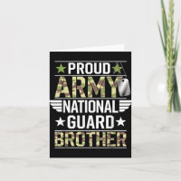 Der Proud Army National Guard Brother Veterans Day