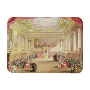 Der Prozess, Akt IV, Szene I von Charles Kean-Befü Magnet