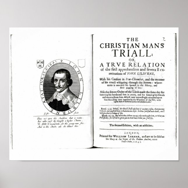 Der Prozess gegen den Christlichen Mann' von John  Poster (Vorne)