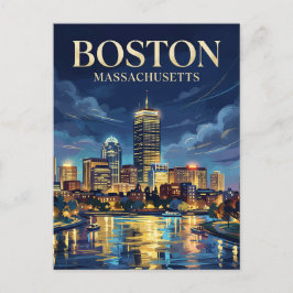 Der Prudential Tower USA Postkarte