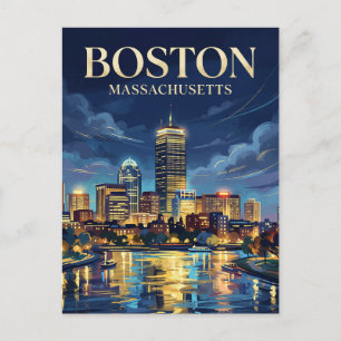Der Prudential Tower USA Postkarte