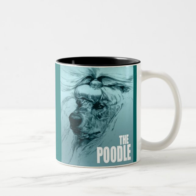 Der Pudel 11oz. Tasse (Rechts)