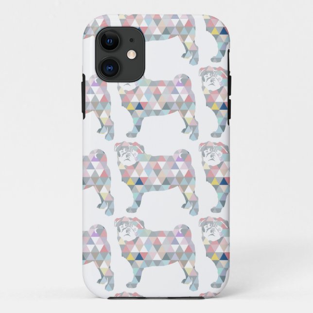 Der Pug Case-Mate iPhone Hülle (Rückseite)
