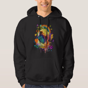 Der Puggle ist echt Pug Humor Niederländischer Bu Hoodie