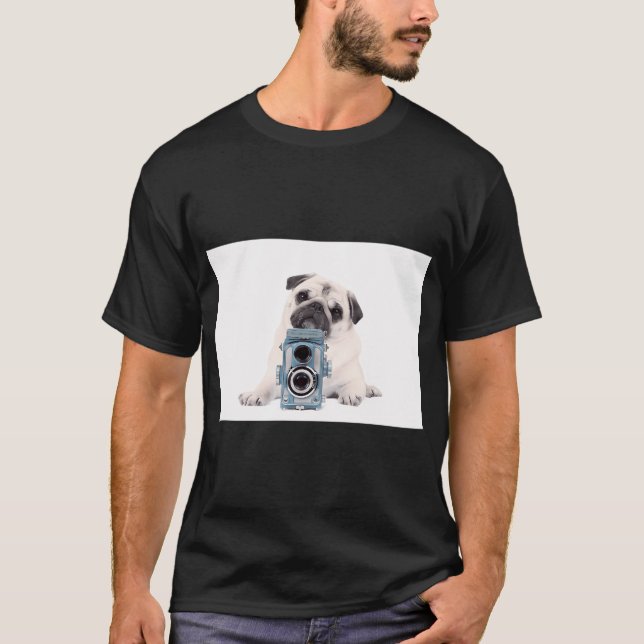 Der Pugtograph T-Shirt (Vorderseite)