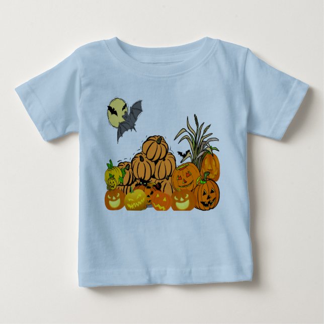 Der Pumpkin-Patch - Baby T-shirt (Vorderseite)
