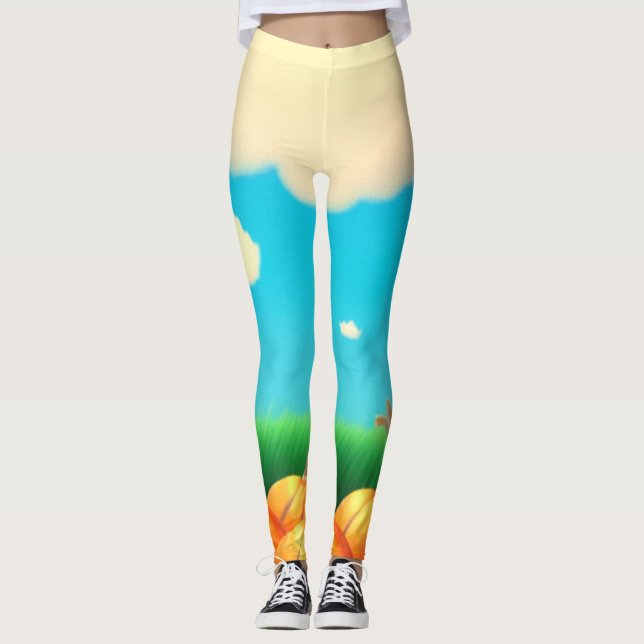 Der Pumpkin-Patch Leggings (Vorderseite)