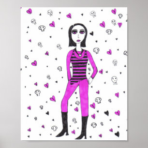 Der Punk Chick Poster