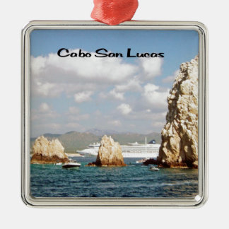 Der Punkt bei Cabo San Lucas Silbernes Ornament