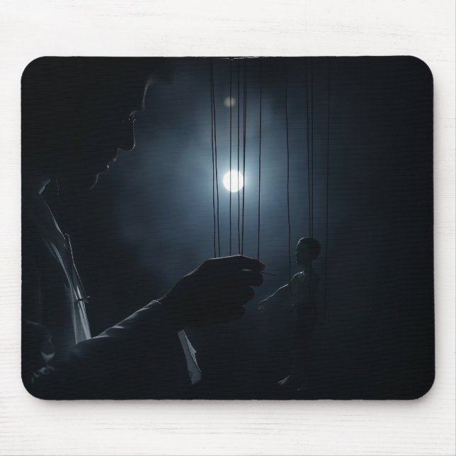 „Der Puppensurgeon“ — Fäden der Kontrolle Mousepad (Vorne)