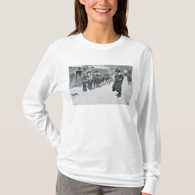 Der Puritaner-Gouverneur T-Shirt (Vorderseite)