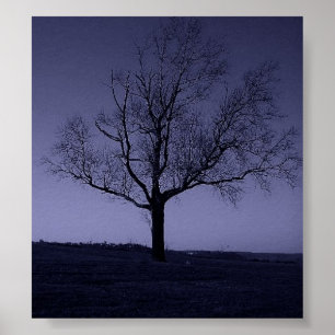 Der Purle Baum Poster