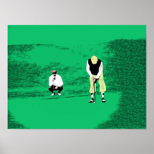 Der Putt - Die originelle Golftasche Poster (Vorne)