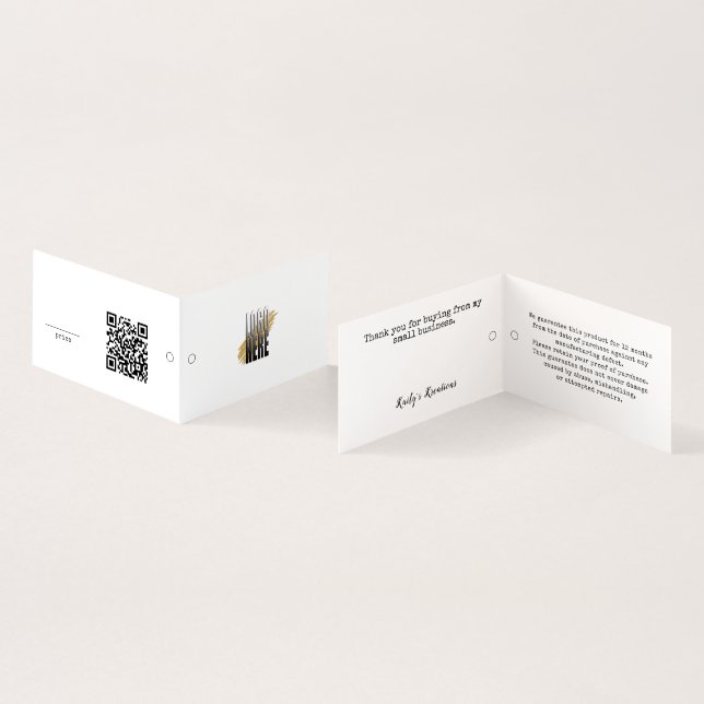 Der QR-Code für moderne Logos hängt vom Preis ab (Innenseite und Außenseite)