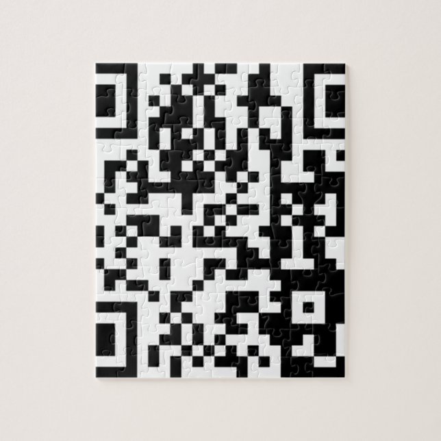Der QR Code Puzzle (Vertikal)
