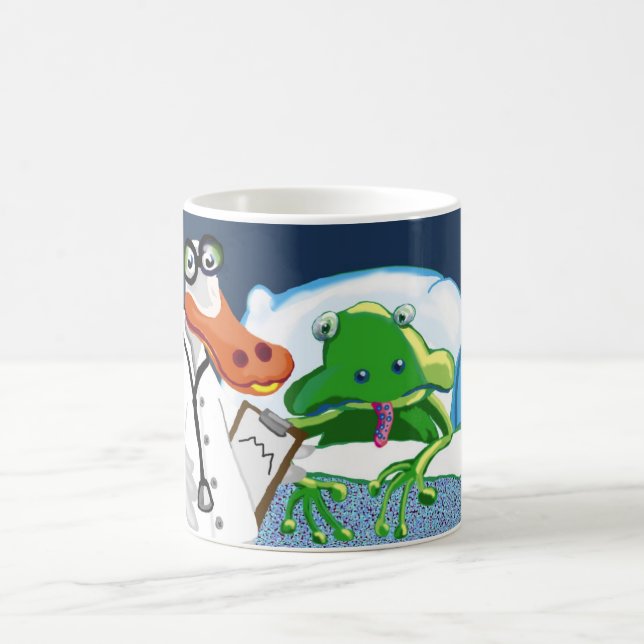 Der Quack oder Doktor Duck Kaffeetasse (Mittel)
