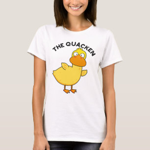 Der Quacken Lustige Enten-Wortwitz T-Shirt
