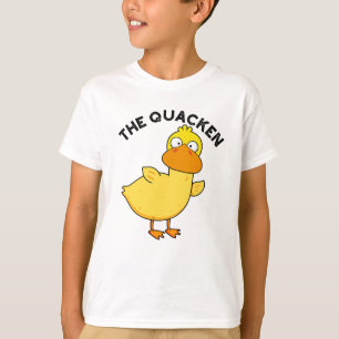 Der Quacken Lustige Enten-Wortwitz T-Shirt