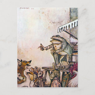 Der Quackfrosch Postkarte